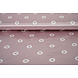 Stretch Satin Printed Pauline Powder Pink Stretch Satin Printed Pauline Powder Pink