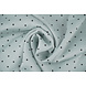 Stretch Satin Printed Dots Light Old Mint Green Stretch Satin Printed Dots Light Old Mint Green