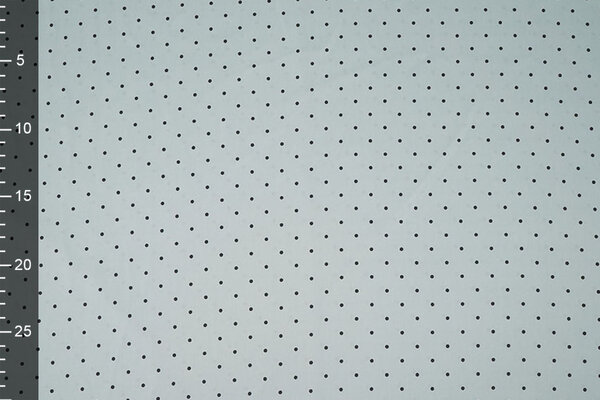 Stretch Satin Printed  Dots Light Old Mint Green