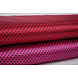 Stretch Satin Printed Dots Cyclamen Black Stretch Satin Printed Dots Cyclamen Black