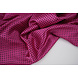 Stretch Satin Printed Dots Cyclamen Black Stretch Satin Printed Dots Cyclamen Black
