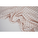 Stretch Satin Printed Dots Light Light Pink Stretch Satin Printed Dots Light Light Pink