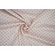 Stretch Satin Printed Dots Light Light Pink Stretch Satin Printed Dots Light Light Pink