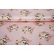 Satén Elástico Estampado Flores Leslie