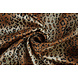 Stretch Satin Imprimé Léopard Marloes Petit Stretch Satin Imprimé Léopard Marloes Petit
