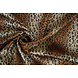 Stretch Satin Printed Leopard Marloes Small Stretch Satin Printed Leopard Marloes Small