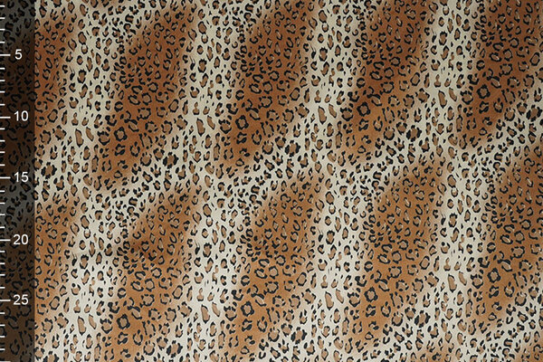 Stretch Satin Imprimé Léopard Marloes Petit Stretch Satin Imprimé Léopard Marloes Petit