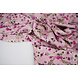 Satén Elástico Estampado Flores Florine Satén Elástico Estampado Flores Florine