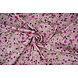 Stretch Satijn Bedrukt Bloemen Florine Stretch Satijn Bedrukt Bloemen Florine