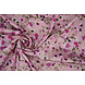 Stretch Satijn Bedrukt Bloemen Florine Stretch Satijn Bedrukt Bloemen Florine