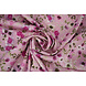Stretch Satijn Bedrukt Bloemen Florine Stretch Satijn Bedrukt Bloemen Florine