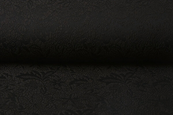 Tessuto Jacquard Elena Nero Tessuto Jacquard Elena Nero
