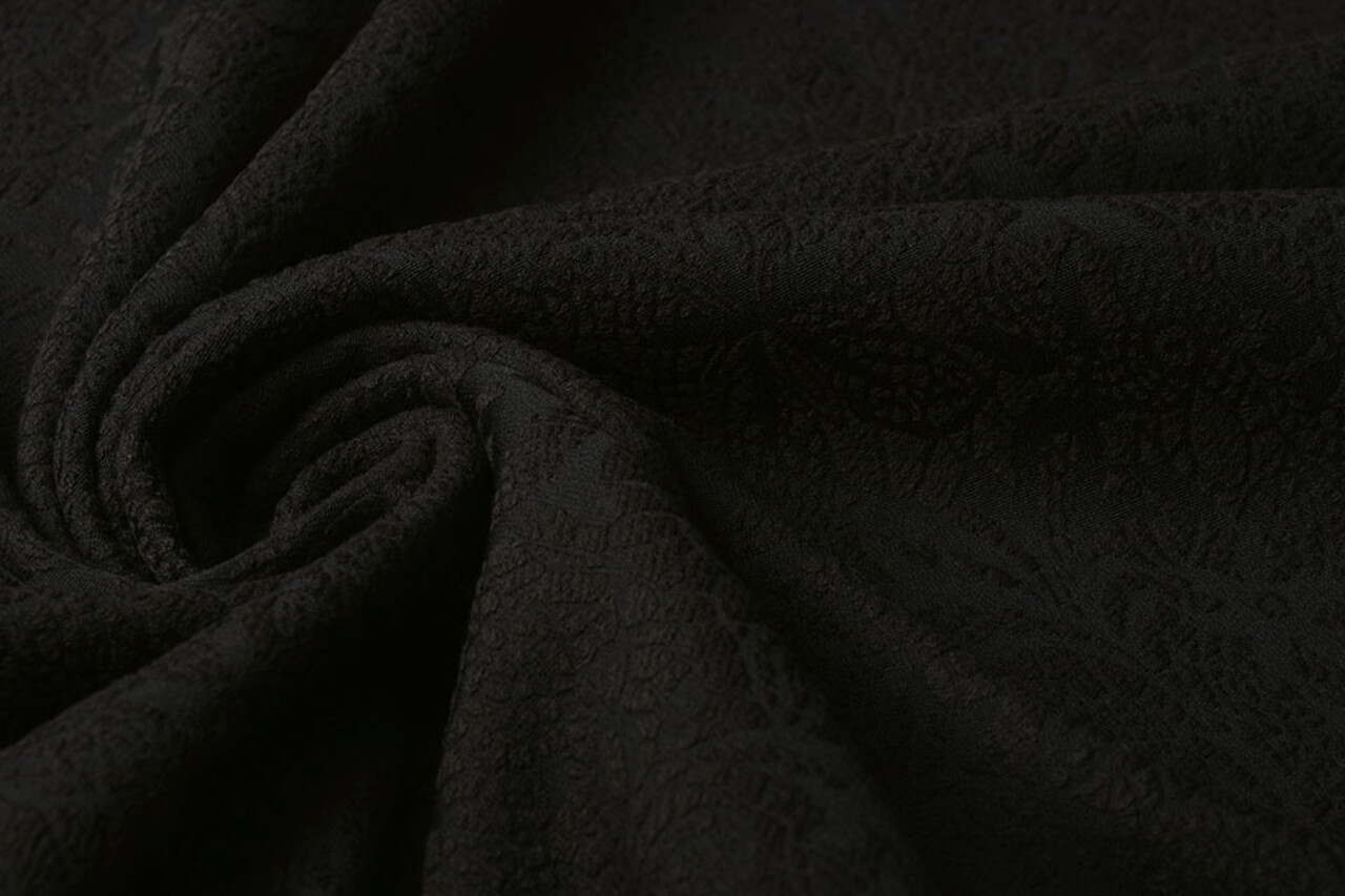 Geweven Jacquard Elena Zwart Geweven Jacquard Elena Zwart