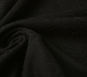 Geweven Jacquard Elena Zwart Geweven Jacquard Elena Zwart