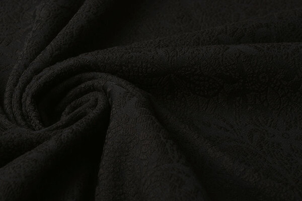 Geweven Jacquard Elena Zwart Geweven Jacquard Elena Zwart