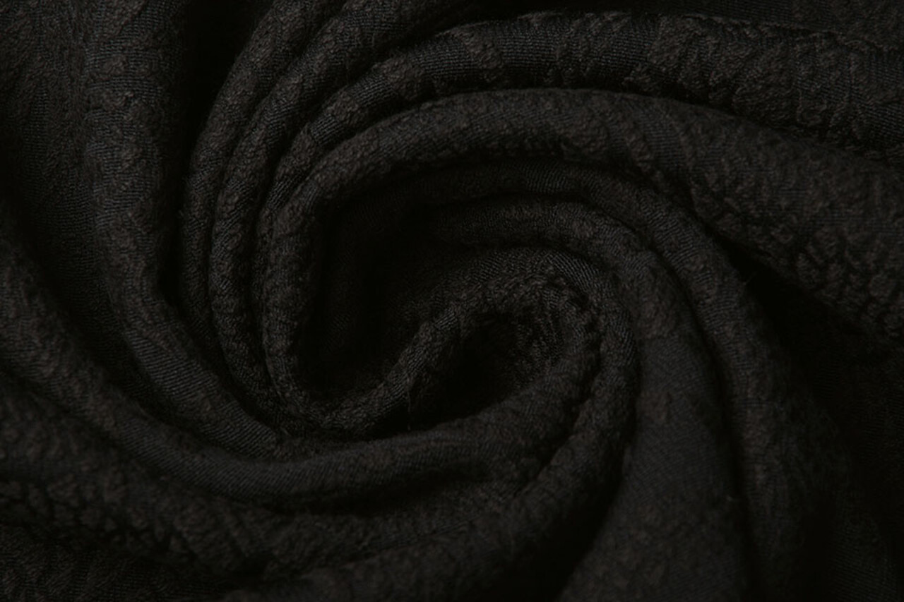 Tessuto Jacquard Elena Nero Tessuto Jacquard Elena Nero