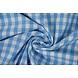 Boerenbont Ruit 8 mm Licht Blauw Boerenbont Ruit 8 mm Licht Blauw