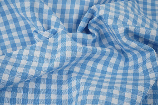 Bauern Karo 8 mm Hellblau Bauern Karo 8 mm Hellblau