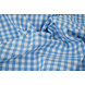 Boerenbont Ruit 8 mm Licht Blauw Boerenbont Ruit 8 mm Licht Blauw