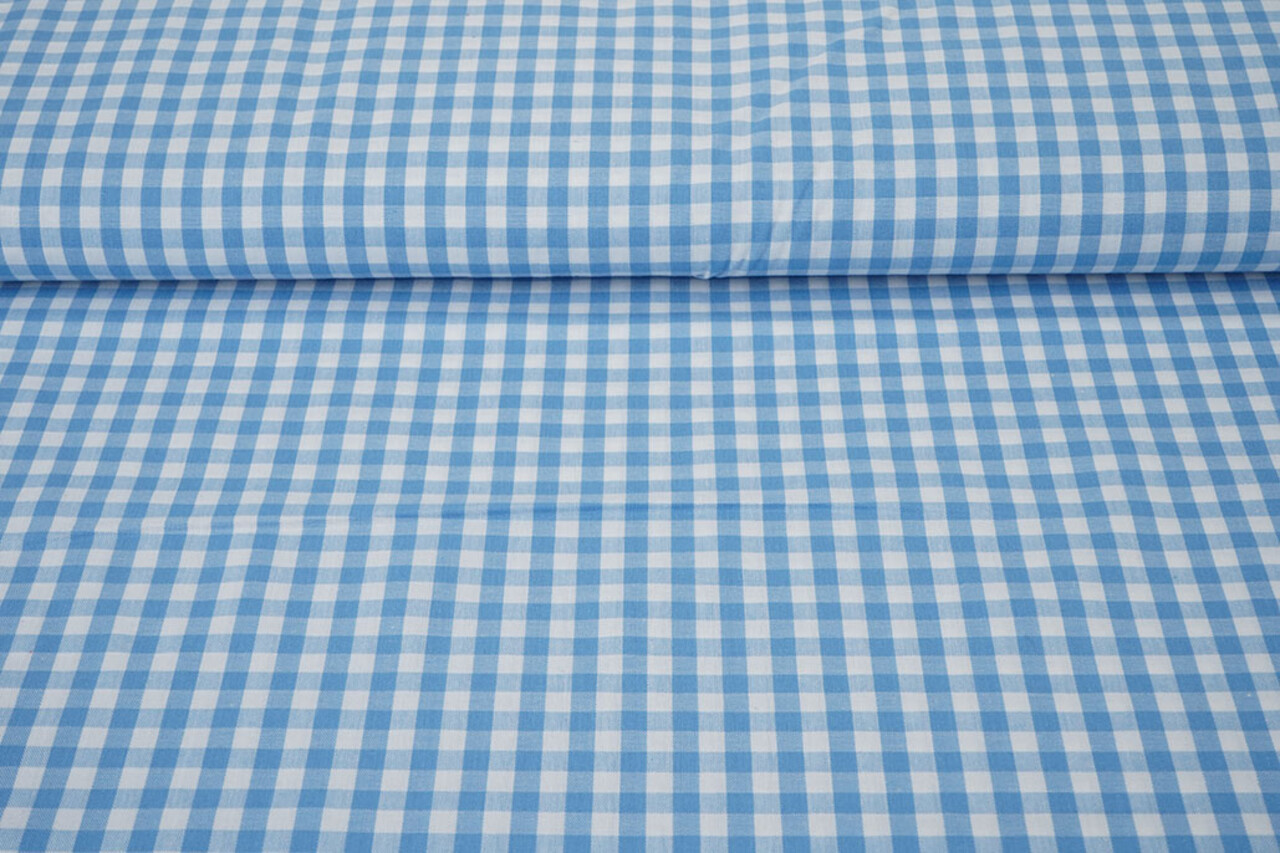 Bauern Karo 8 mm Hellblau Bauern Karo 8 mm Hellblau