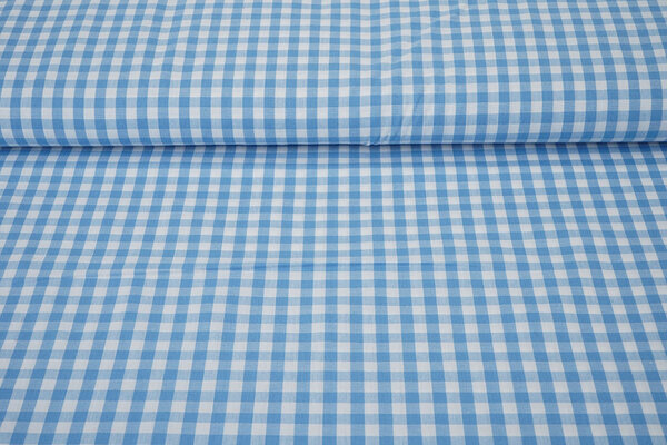 Boerenbont Ruit 8 mm Licht Blauw Boerenbont Ruit 8 mm Licht Blauw