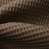 Oeko-Tex® Nid d’Abeille Coton Taupe Oeko-Tex® Nid d’Abeille Coton Taupe