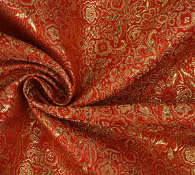 Brokaat Giulia Rood Brokaat Giulia Rood