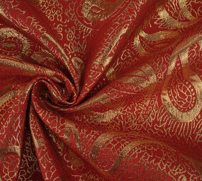 Broccato Paisley Rosso Broccato Paisley Rosso