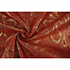 Brocado Paisley Rojo Brocado Paisley Rojo