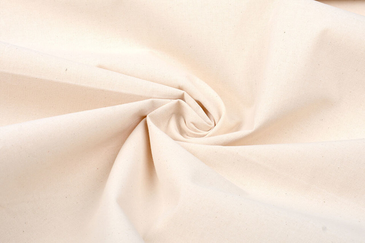 Unbleached cotton Plainweave 3 Meters Wide