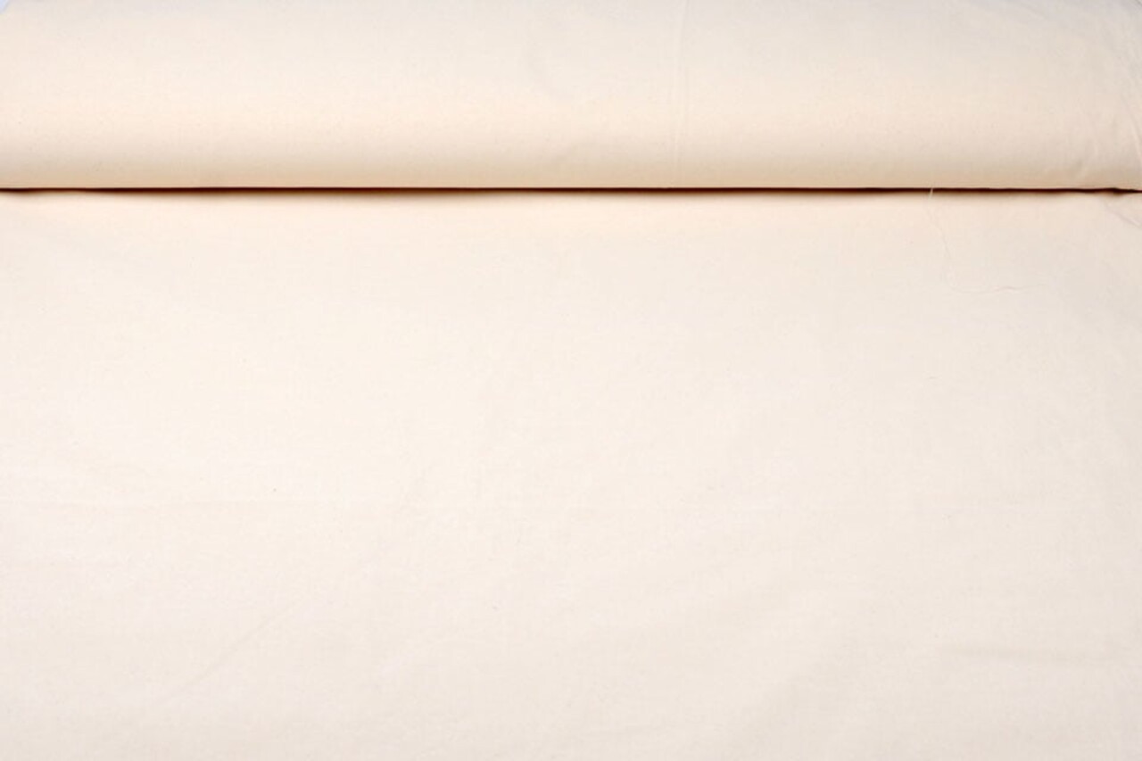 Unbleached cotton Plainweave 3 Meters Wide