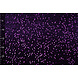 Lentejuelas sobre Terciopelo Morado Oscuro