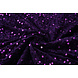 Velours à Sequins Foncé Violet