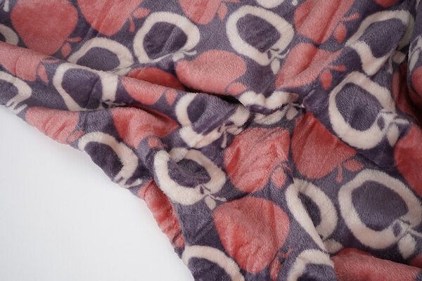 Flanelle Polaire Appel Rose - Violet Flanelle Polaire Appel Rose - Violet