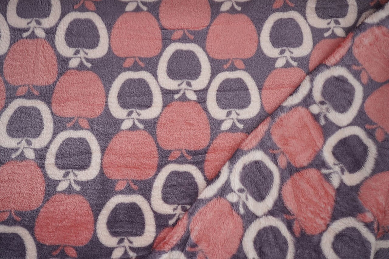 Flanelle Polaire Appel Rose - Violet Flanelle Polaire Appel Rose - Violet