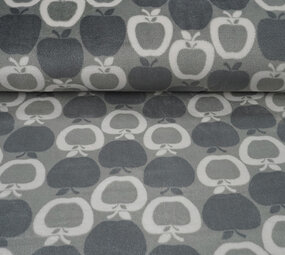 Flannel Fleece Apple Grey