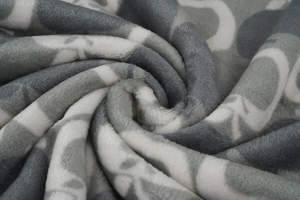 Flanella Pile Appel Grigio Flanella Pile Appel Grigio