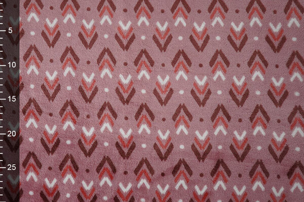 Flanelle Polaire Geometrisch Rose Flanelle Polaire Geometrisch Rose