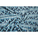 Flanella Pile Geometrisch Blu Flanella Pile Geometrisch Blu