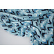 Flanelle Polaire Geometrisch Bleu