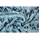 Flanella Pile Geometrisch Blu Flanella Pile Geometrisch Blu