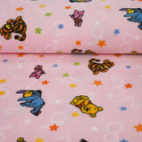 Disney Fleece Winnie The Pooh Pink Disney Fleece Winnie The Pooh Pink