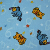 Disney Fleece Winnie The Pooh Blau Disney Fleece Winnie The Pooh Blau