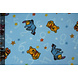 Disney Fleece Winnie The Pooh Blue Disney Fleece Winnie The Pooh Blue