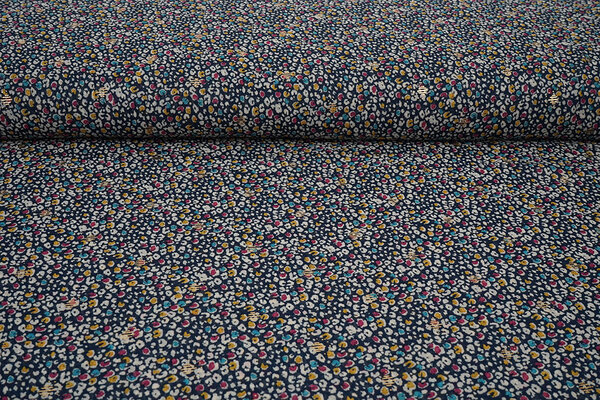 Chiffon Lamina Sauvage Blu Navy Chiffon Lamina Sauvage Blu Navy