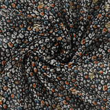 Chiffon Foil Sauvage Black