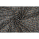 Mousseline Film Métallisé Sauvage Noir Mousseline Film Métallisé Sauvage Noir