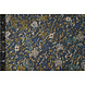 Chifón Foil Camofleur Azul Marino Azul