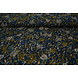 Mousseline Film Métallisé Camofleur Bleu Marine Mousseline Film Métallisé Camofleur Bleu Marine