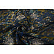 Chifón Foil Camofleur Azul Marino Azul